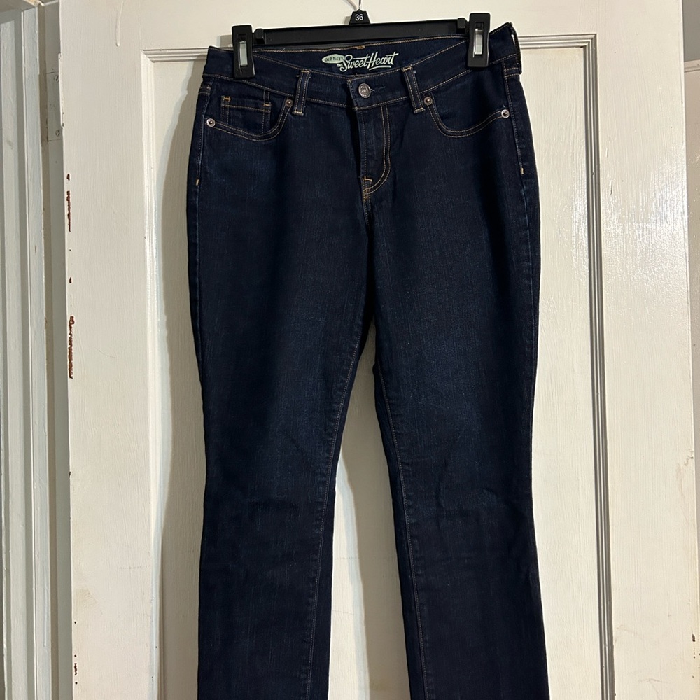 Old Navy Women's Deep Indigo sweetheart Skinny Jeans